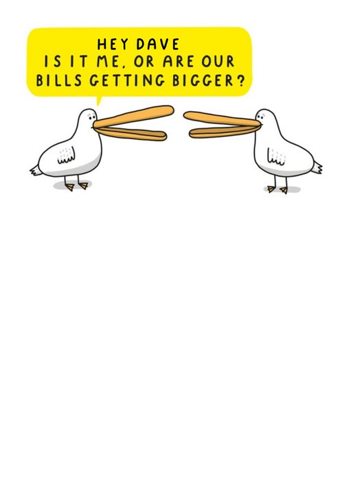 Bills Getting Bigger Card