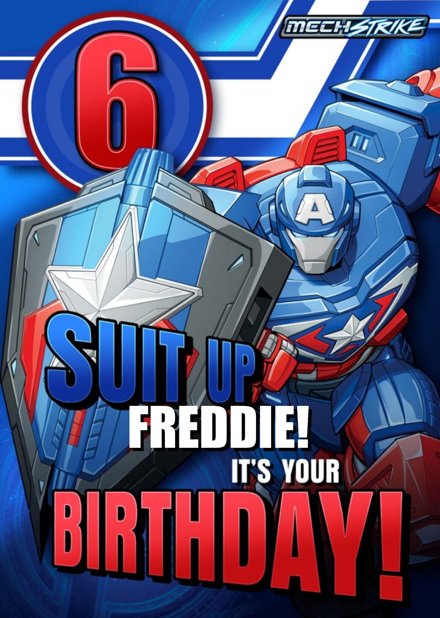 Disney Suit Up Its Your Birthday Card, Large