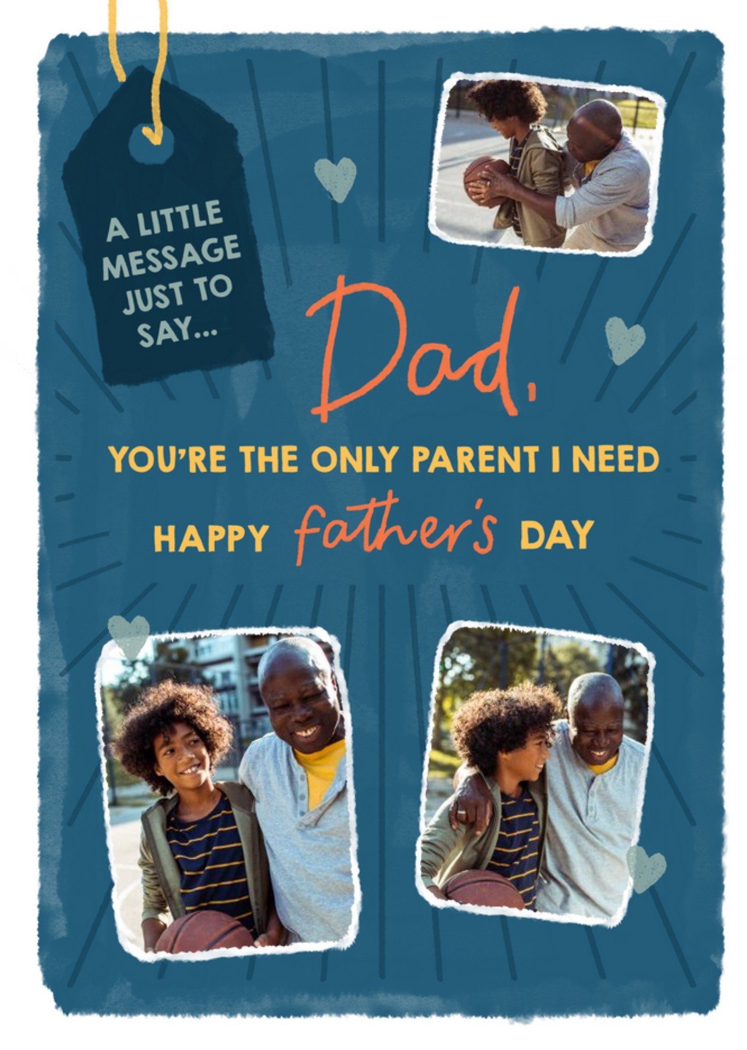 Father's Day Photo Upload Card Ecard