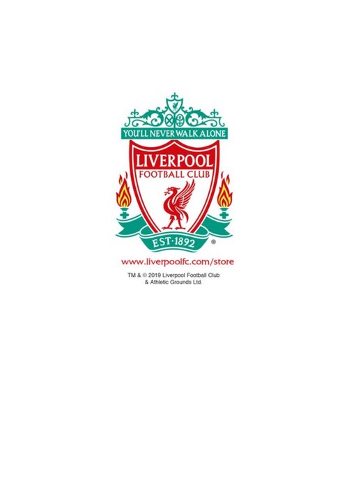 Liverpool Fc Birthday Card You Ll Never Walk Alone Moonpig