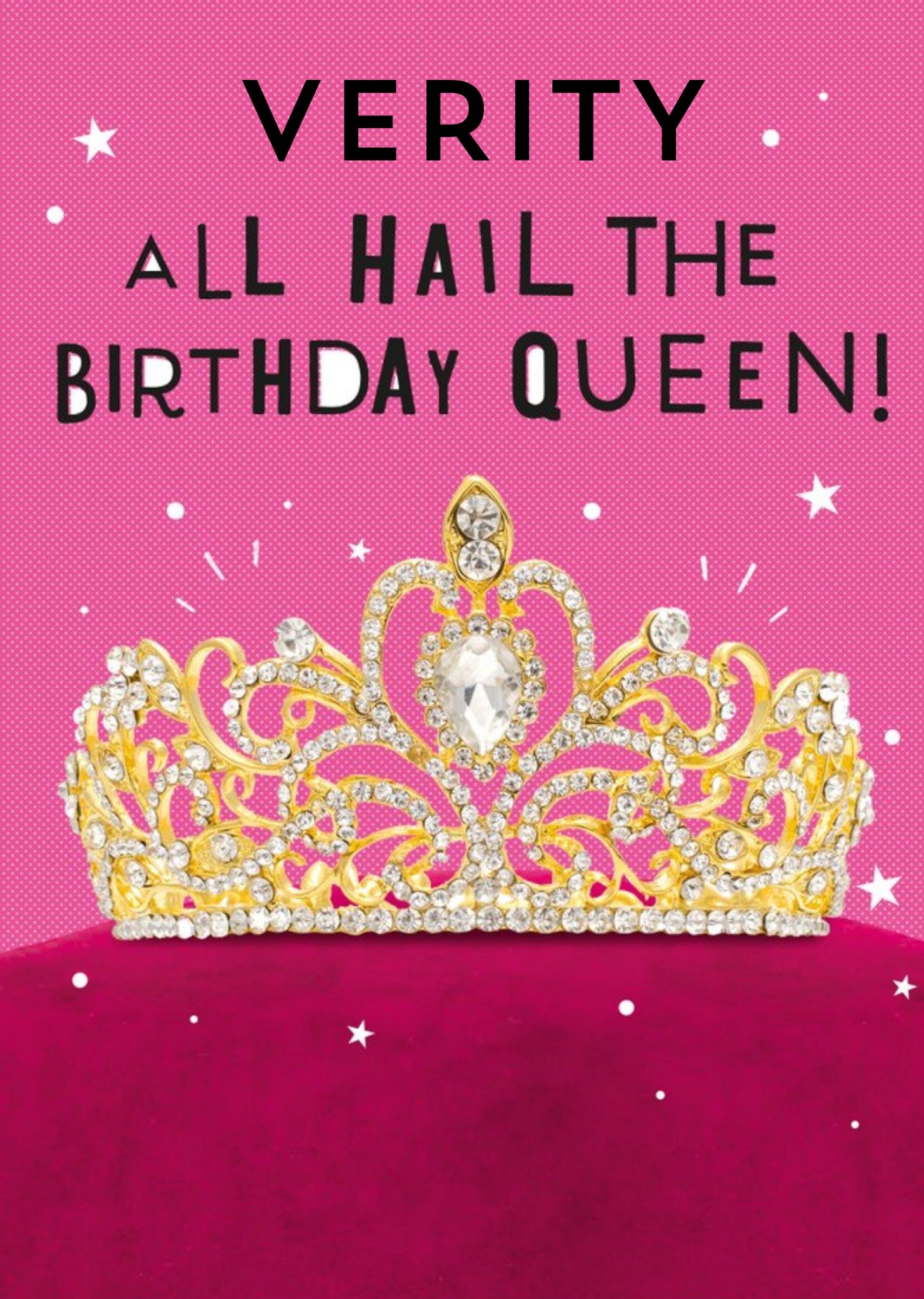 Moonpig Photography Of A Crown Decorated With Diamonds Birthday Card Ecard