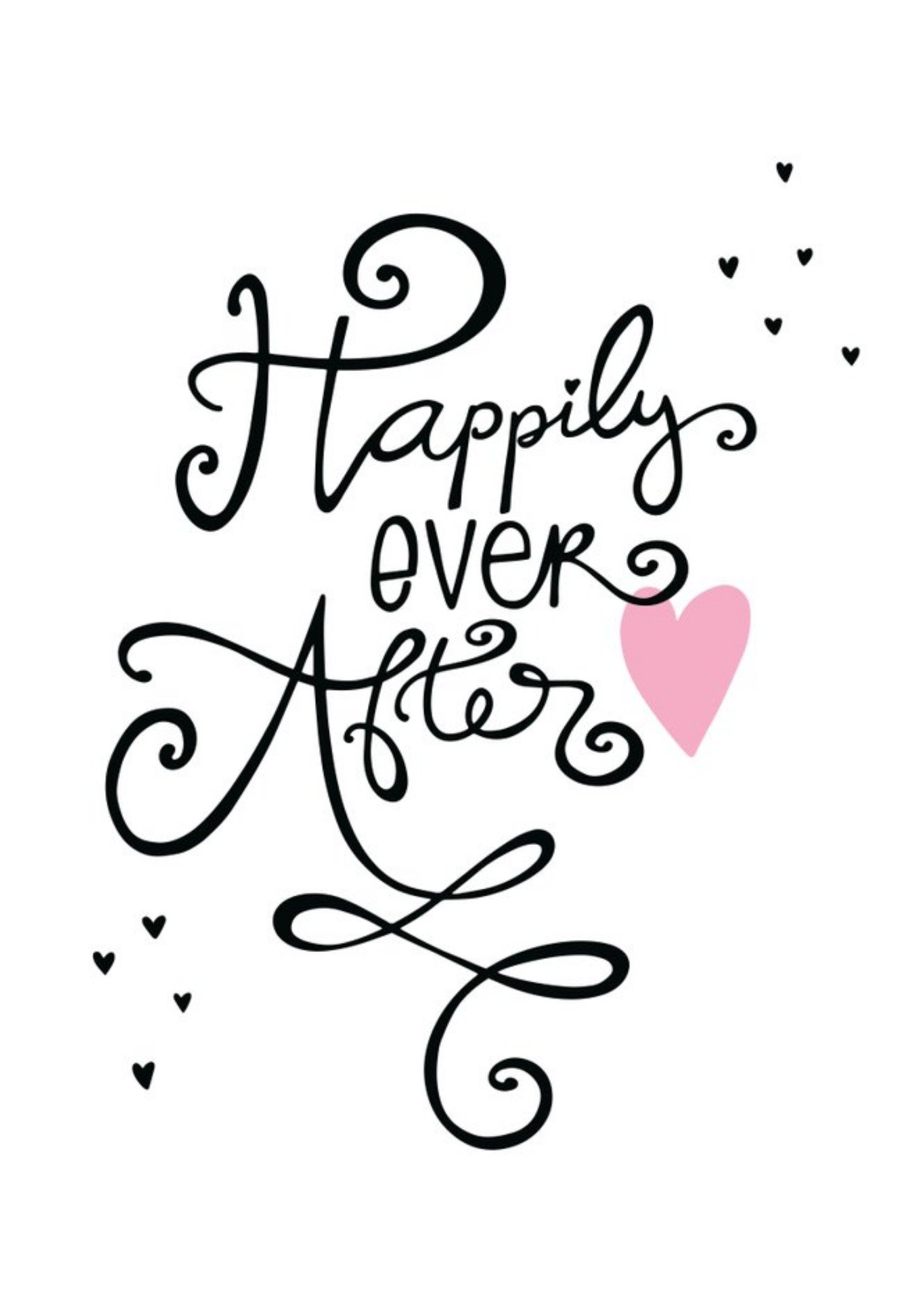 Moonpig Happily Ever After Card, Large