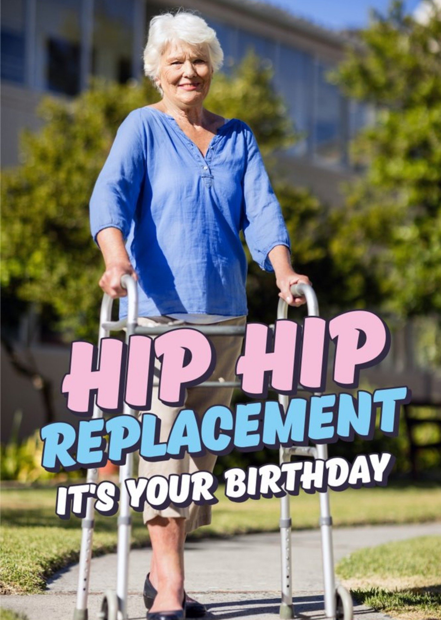 Funny Hip Hip Replacement Birthday Card Ecard