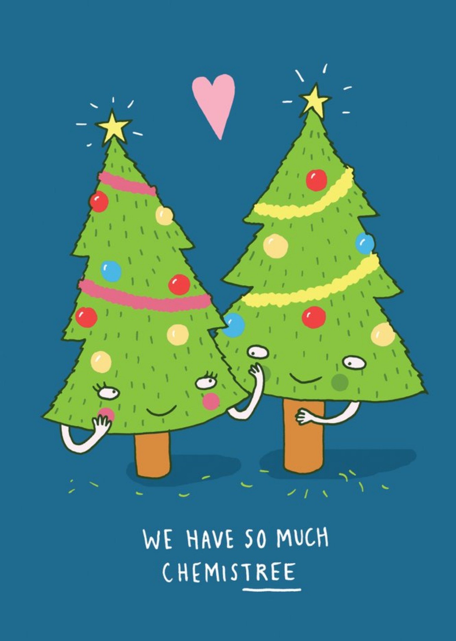 Cute We Have So Much Chemistree Christmas Card Ecard