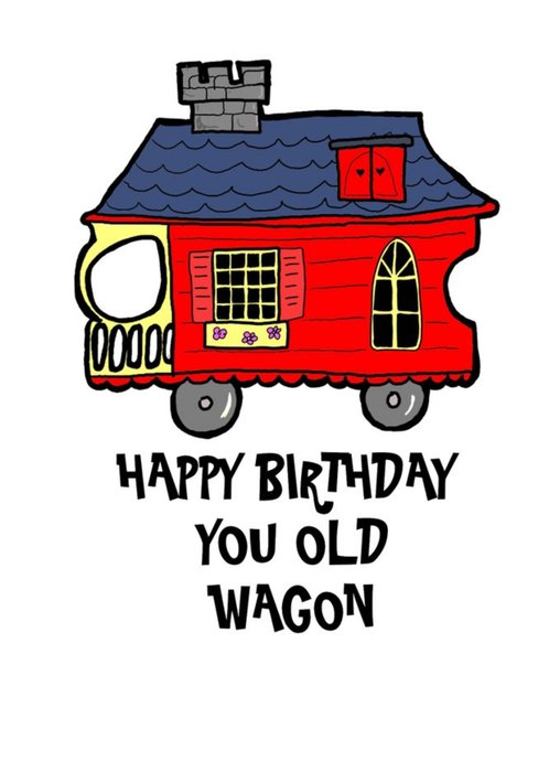 Karen Flanart House Funny Birthday Card