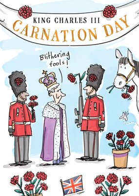 Carnation Day Card