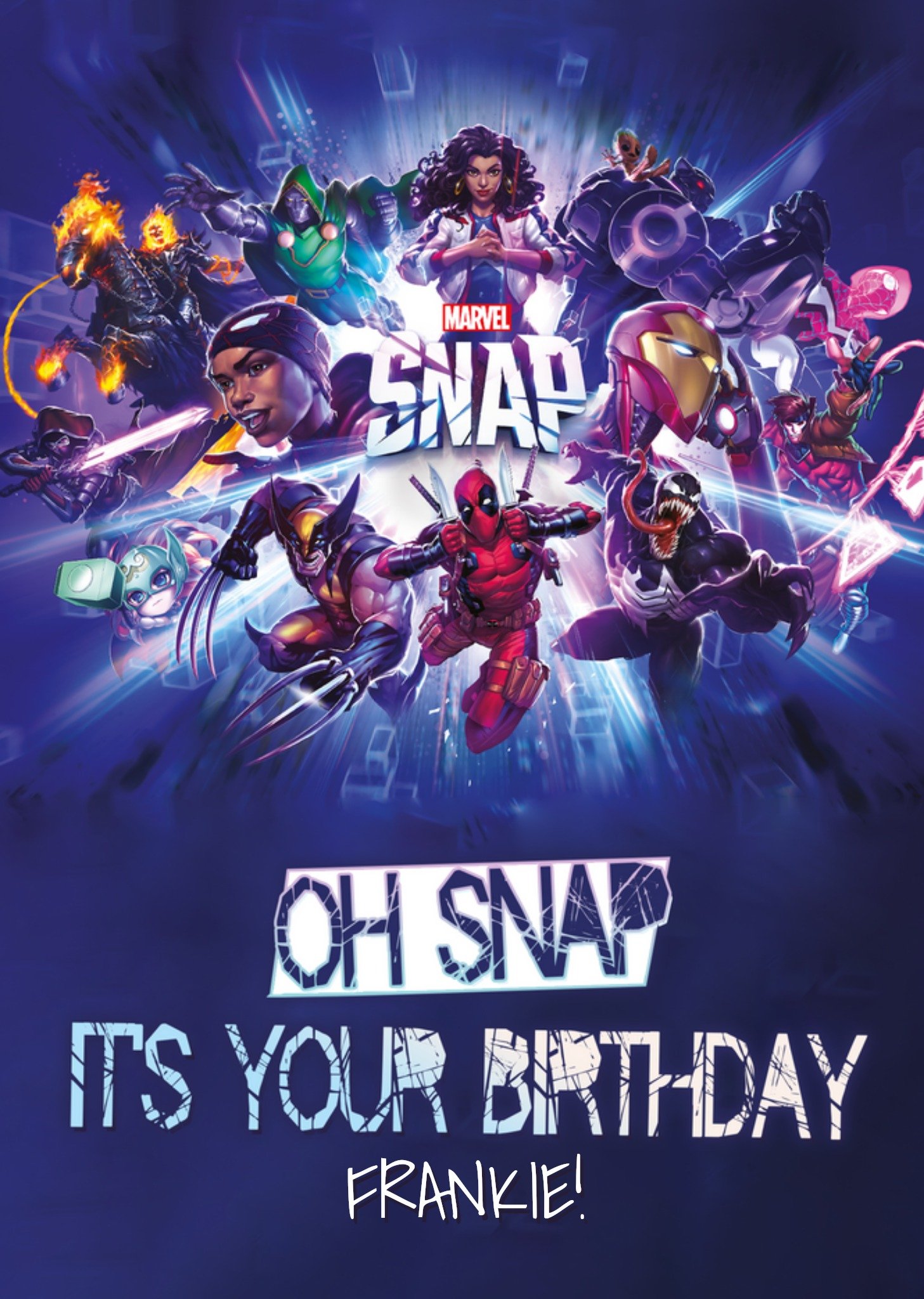 Marvel Snap Birthday Card Ecard