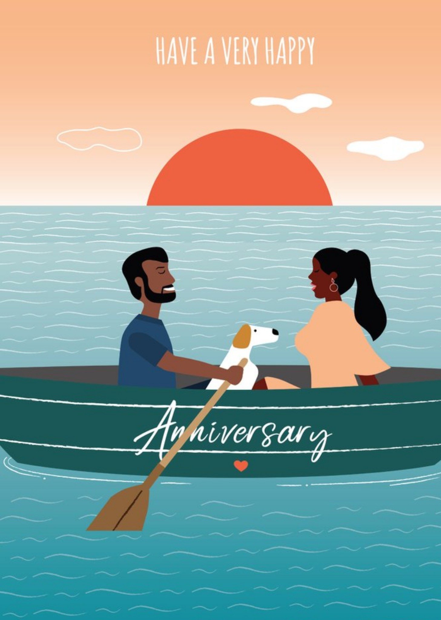 Huetribe Have A Very Happy Anniversary Card