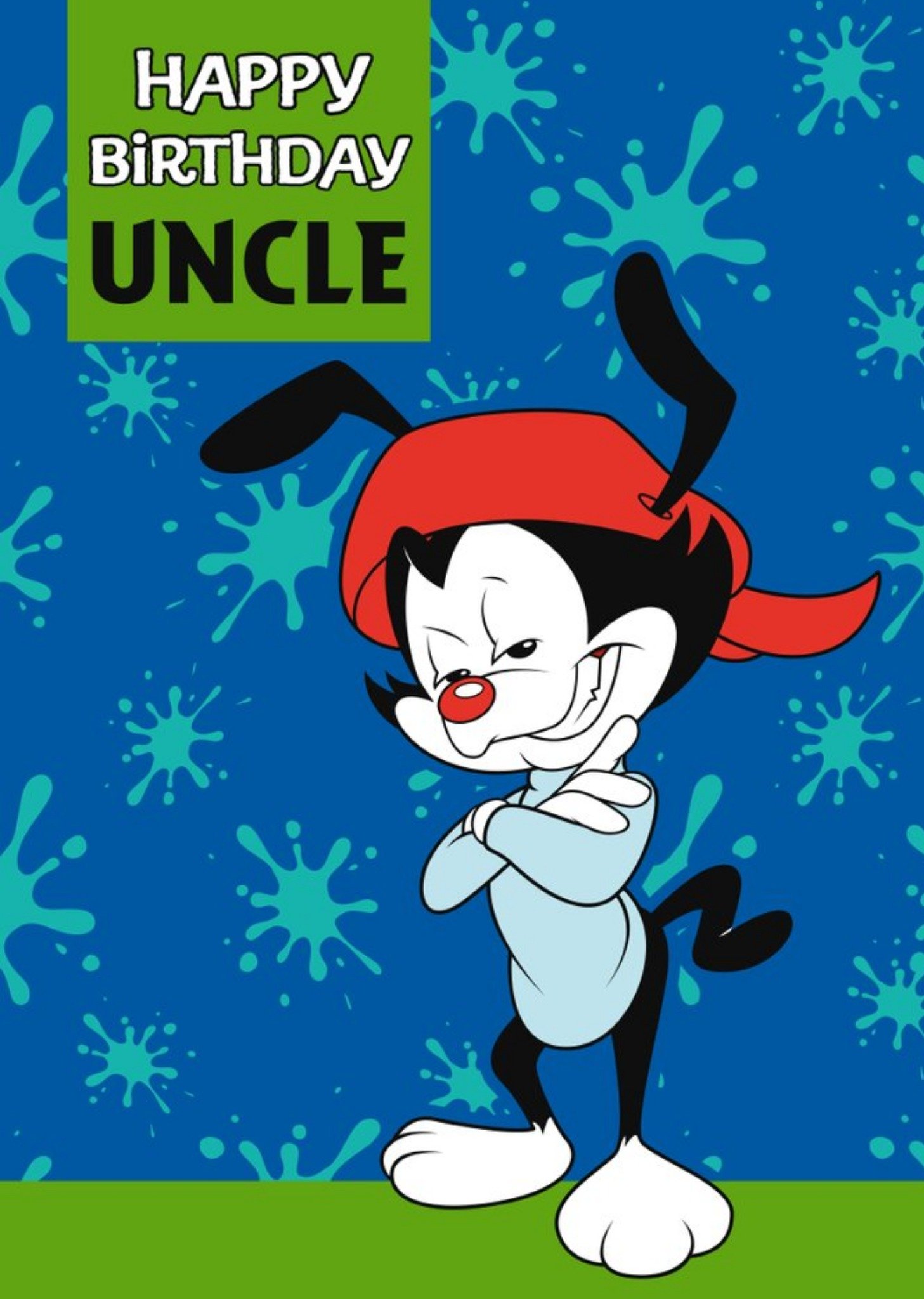 Other Animaniacs Wakko Splat Background Uncle Card