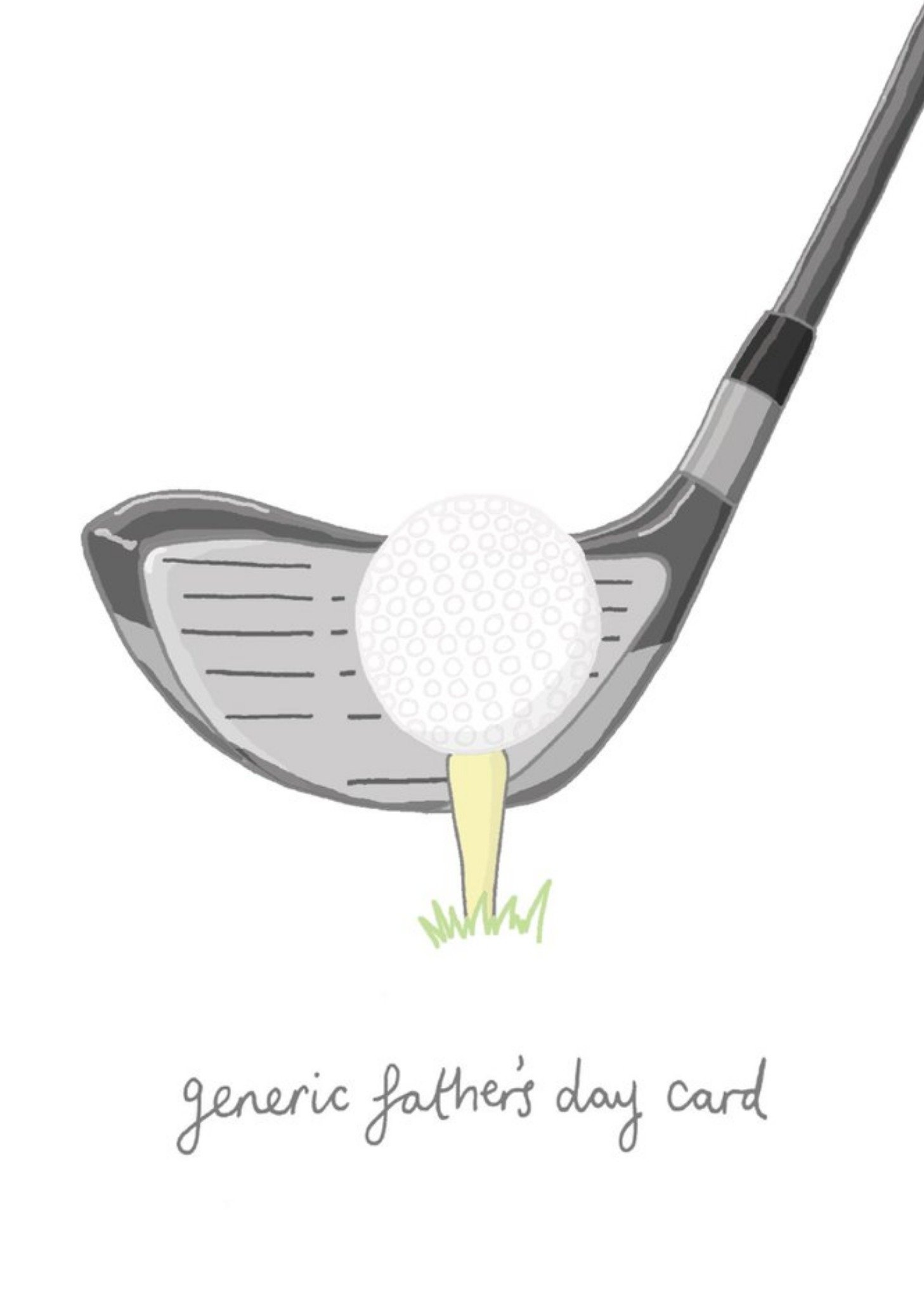 Golf Generic Father's Day Card Ecard