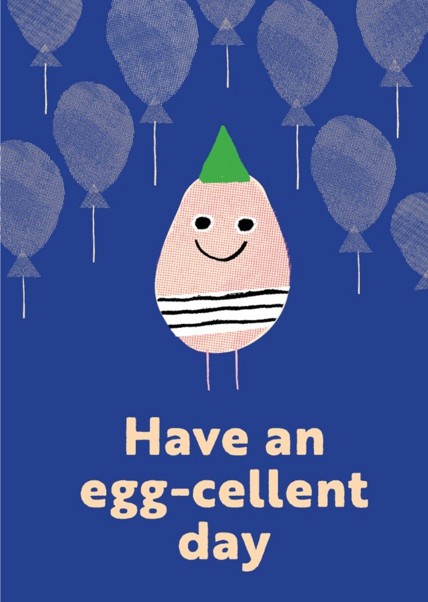Moonpig Lab Fever Funny Eggs Pun Easter Card, Large