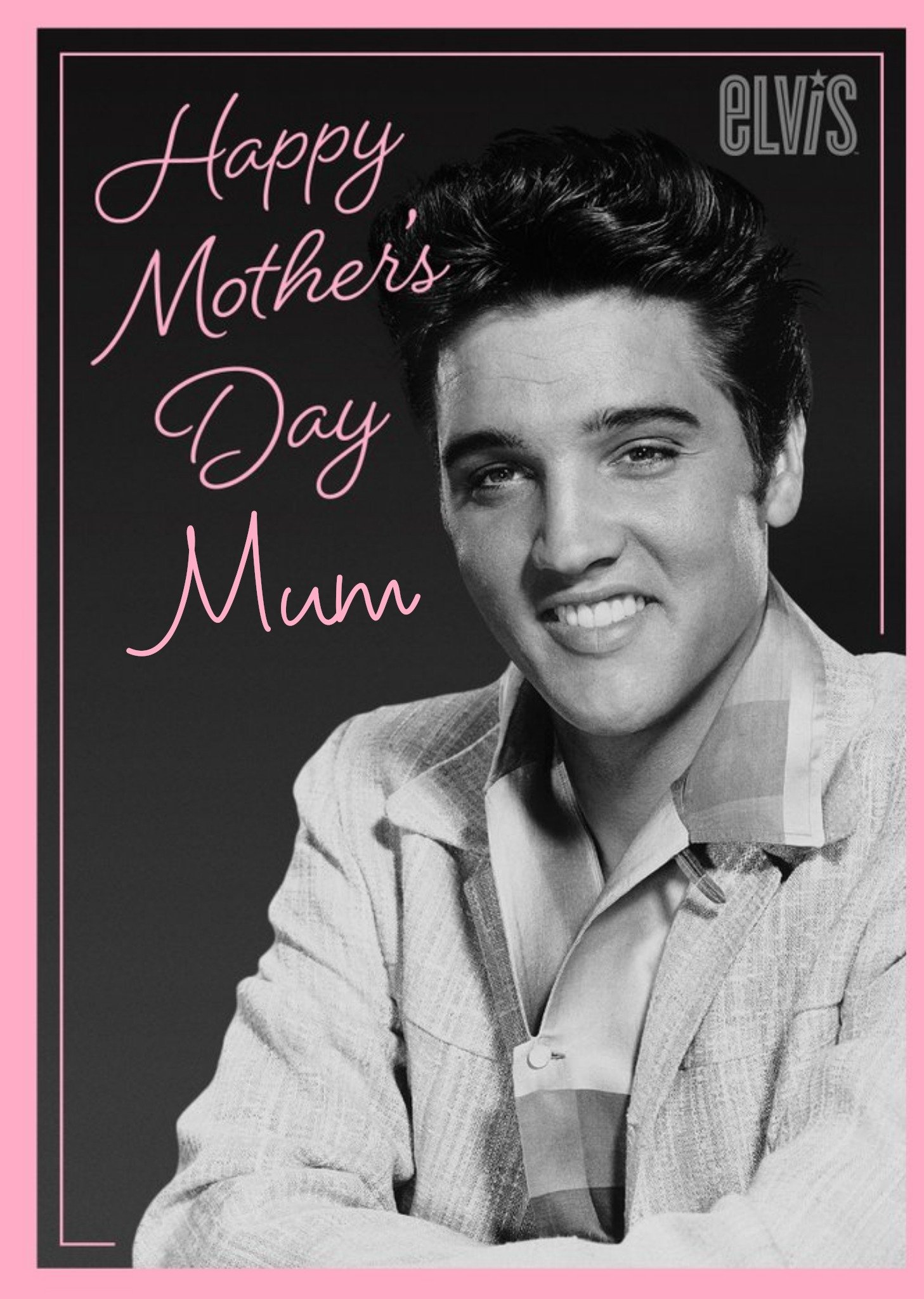 Moonpig Elvis Happy Mother's Day Card Ecard