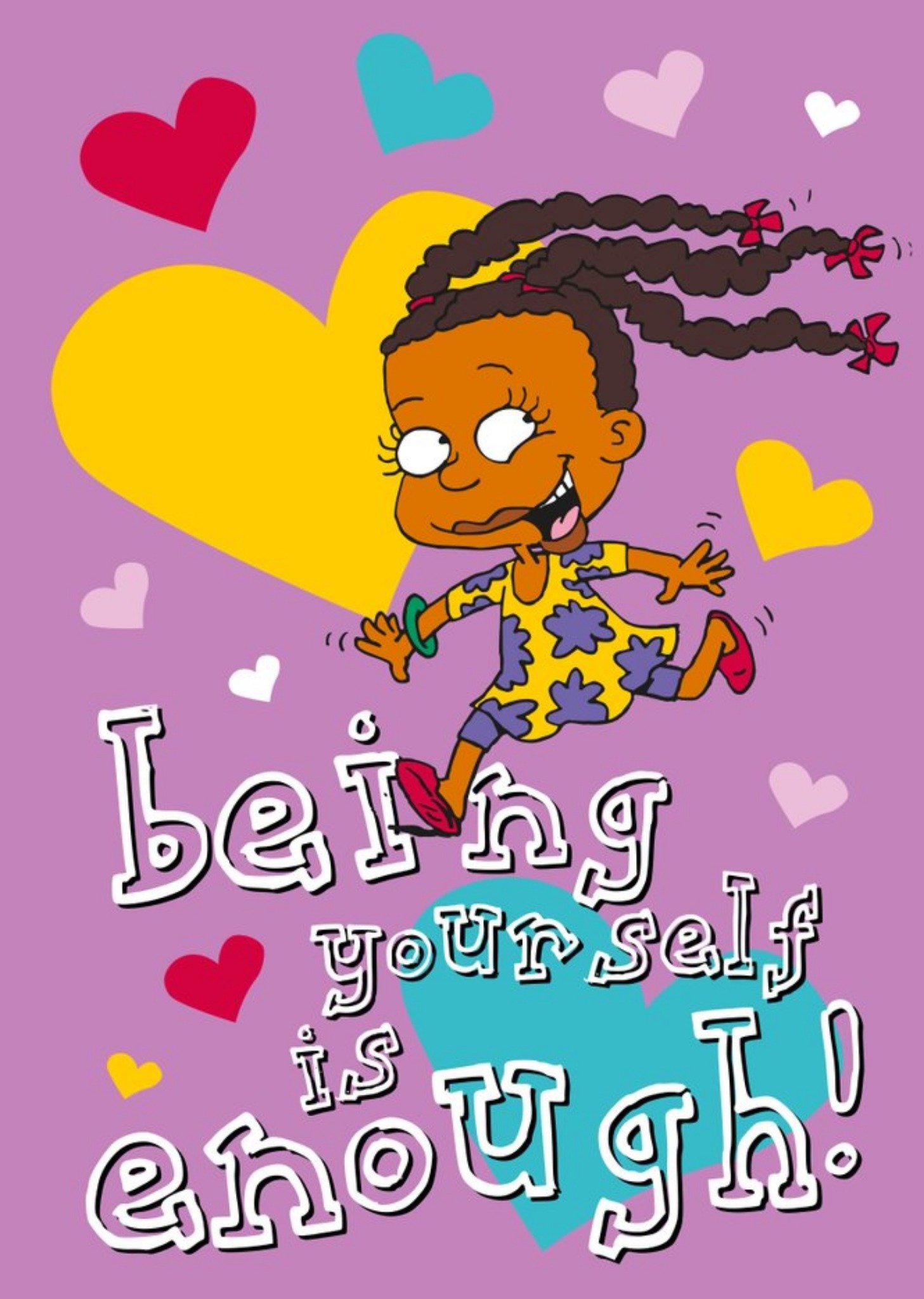 Nickelodeon Rugrats Being Yourself Is Enough Thinking Of You Card