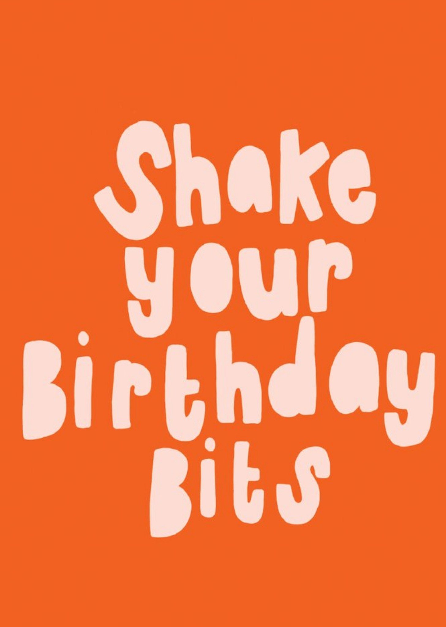 Sooshichacha Shake Your Birthday Bits Card, Large