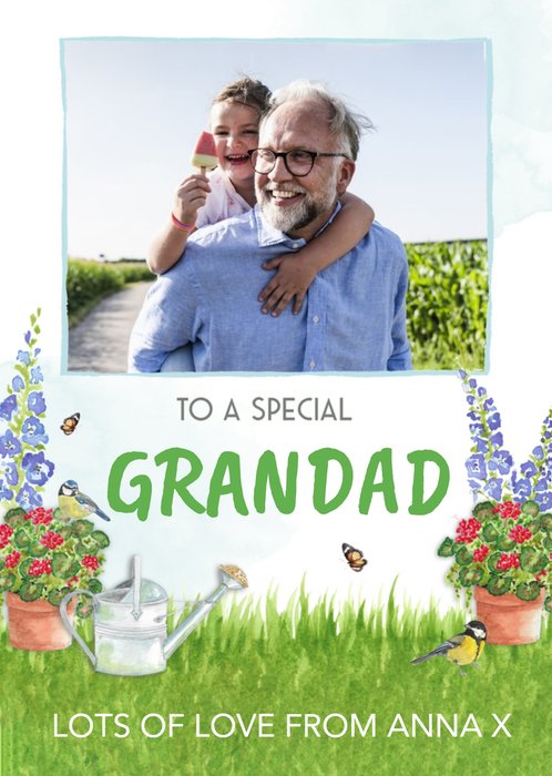Ivy Cottage Studio Sundae Illustration Fathers Day Grandad Card