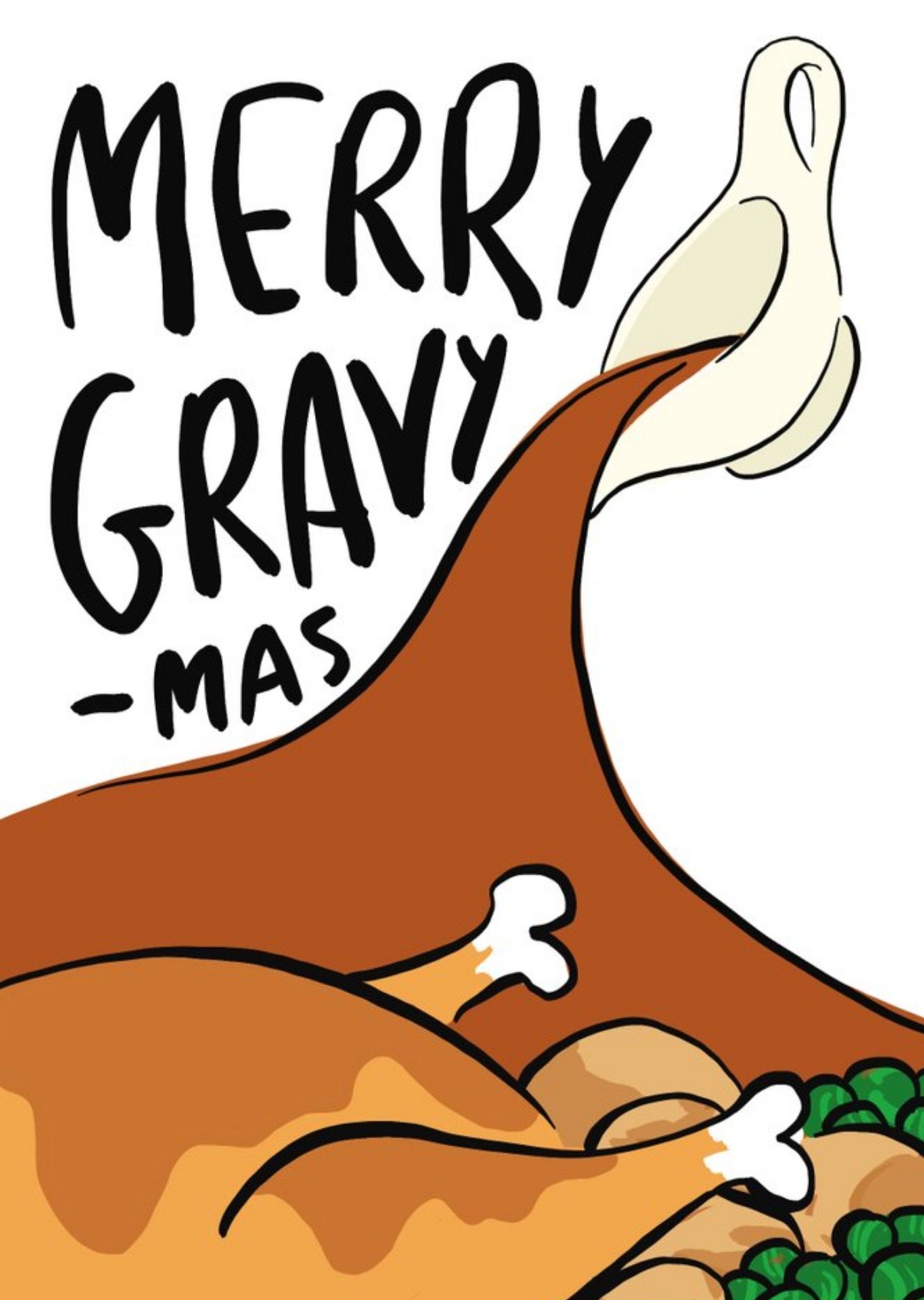 Funny Christmas Card Merry Gravy-Mas Ecard