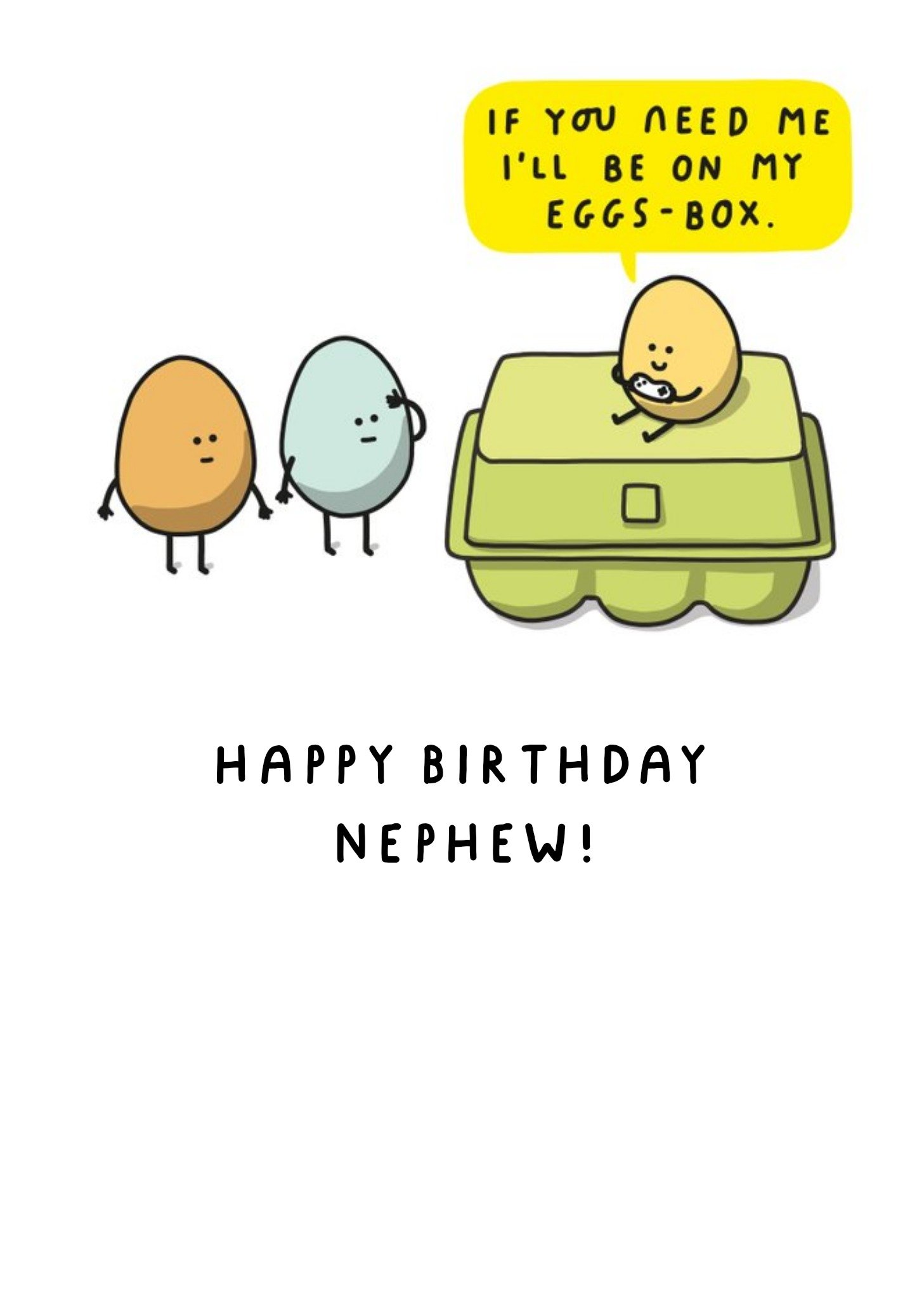 Mungo And Shoddy Be On The Egg Box Birthday Gaming Card Ecard