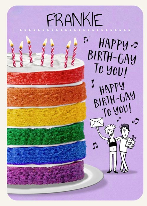 Happy Birth Gay Card