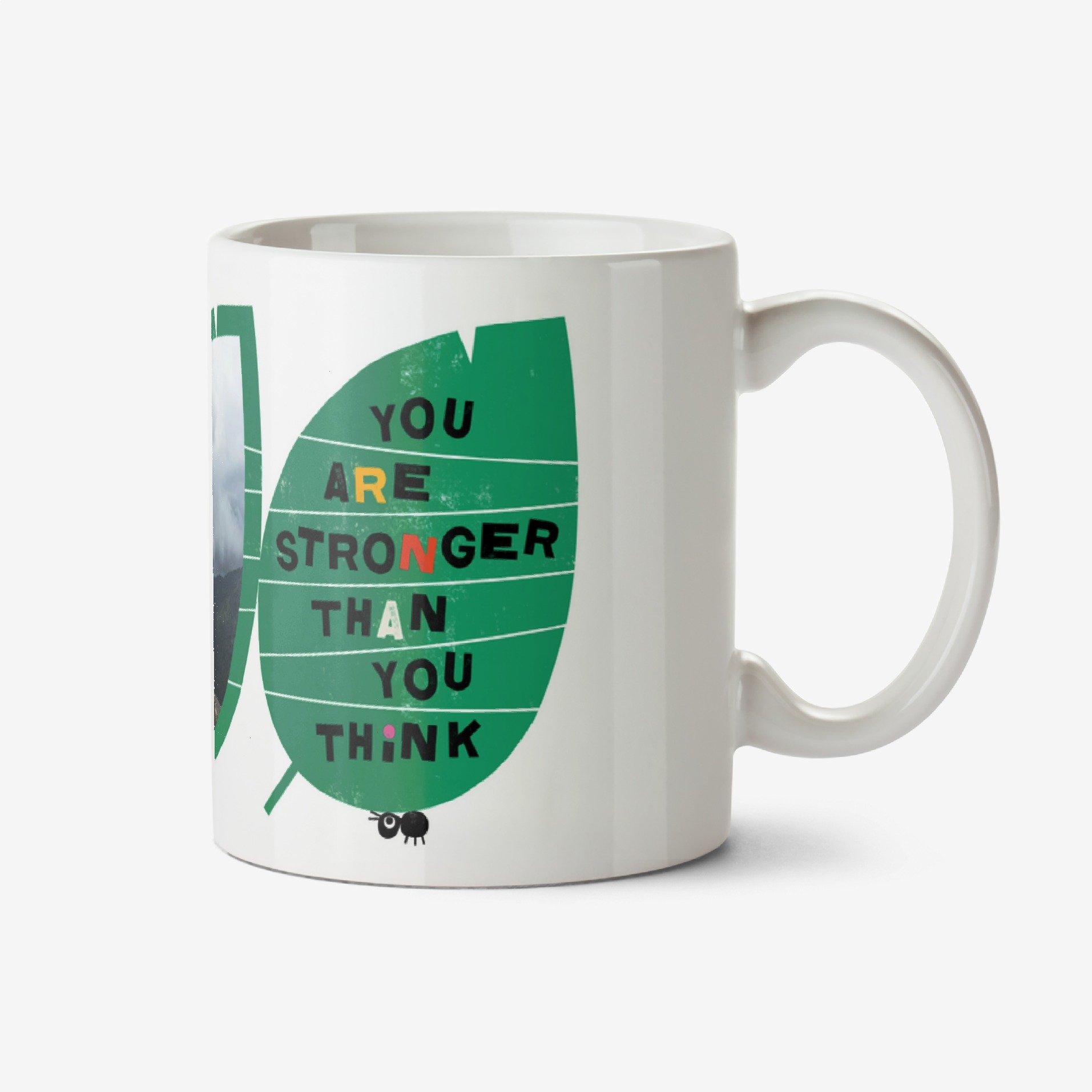 Kate Smith Co. Stronger Than You Think Photo Upload Mug Ceramic Mug