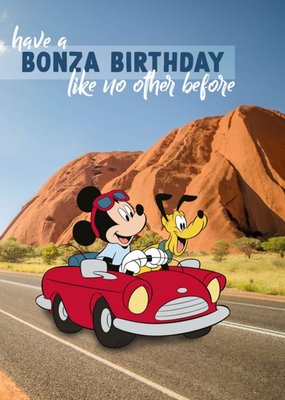 Disney Minnie Mouse Birthday Wishes Card