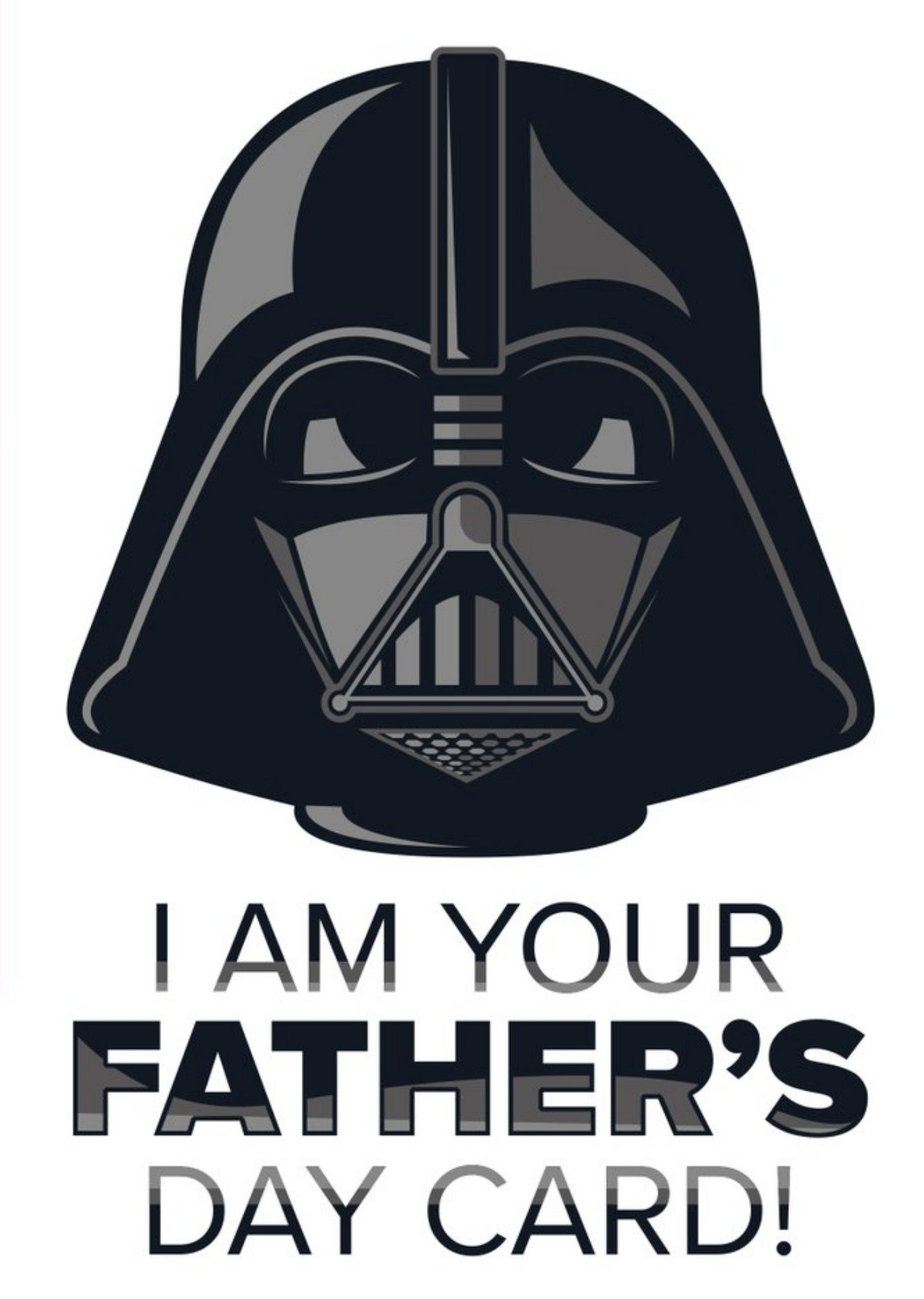 Disney Star Wars Darth Vader I Am Your Father's Day Card, Large