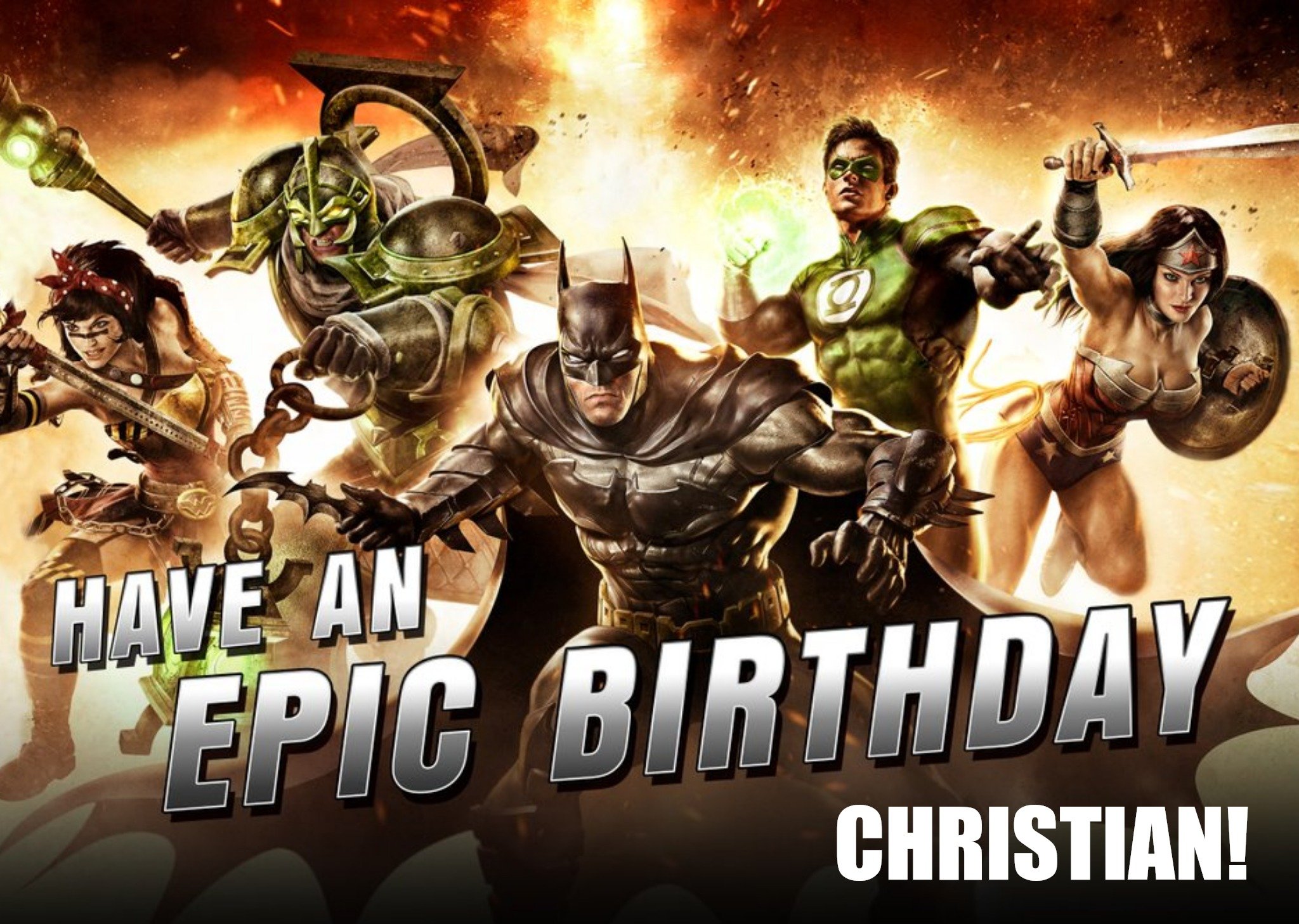 Batman Have An Epic Birthday Card Ecard