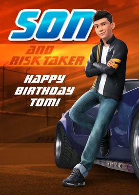 Fast And Furious Spy Racers Son And Risk Taker Card