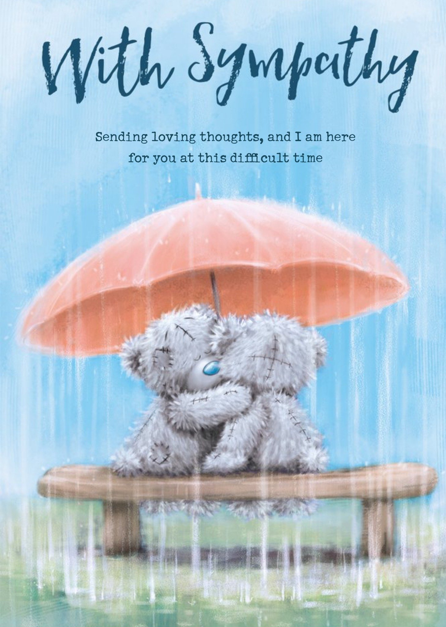 Me To You Tatty Teddy - Cute Sympathy Card