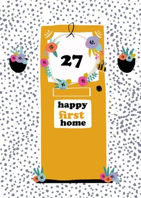 So Groovy Happy First Home Card