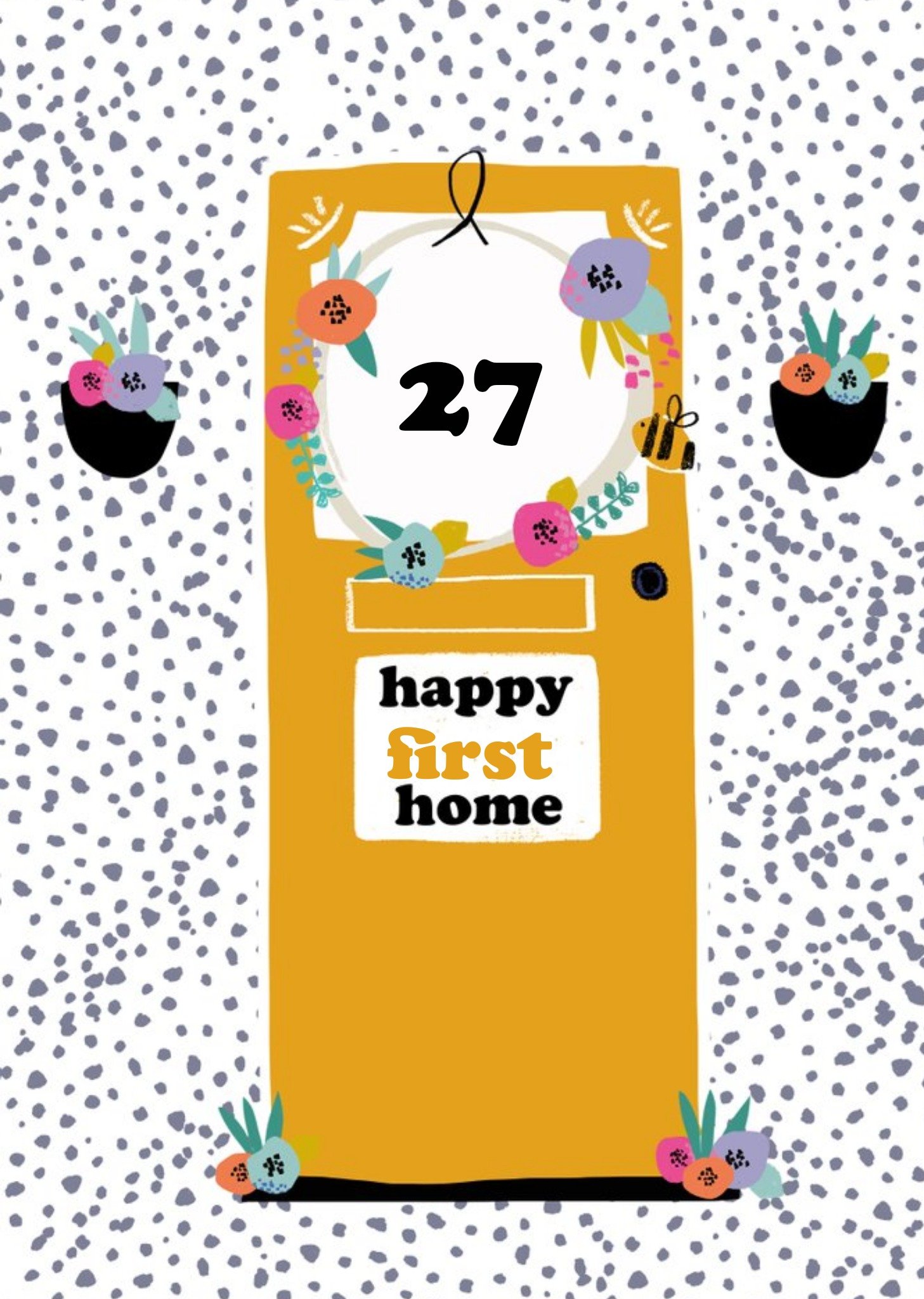 So Groovy Happy First Home Card Ecard