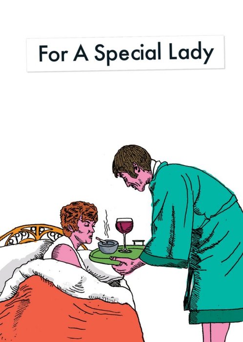 For A Special Lady Card