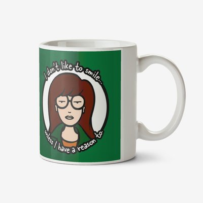 MTV Classic Daria I Don't Like To Smile Photo Upload Mug