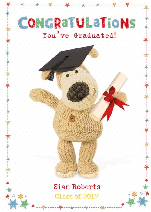 Boofle Congratulation Youve Graduated Card
