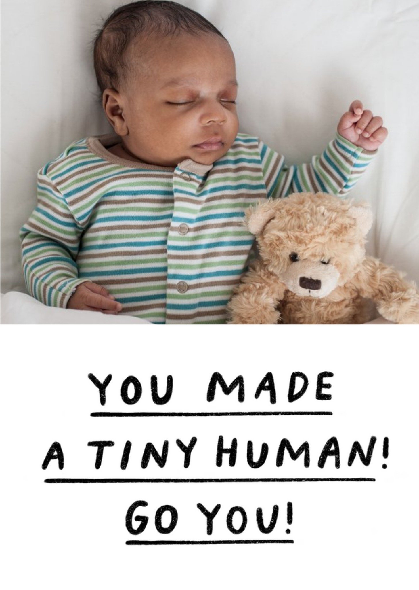 You Make A Tiny Human Photo Upload Card Ecard