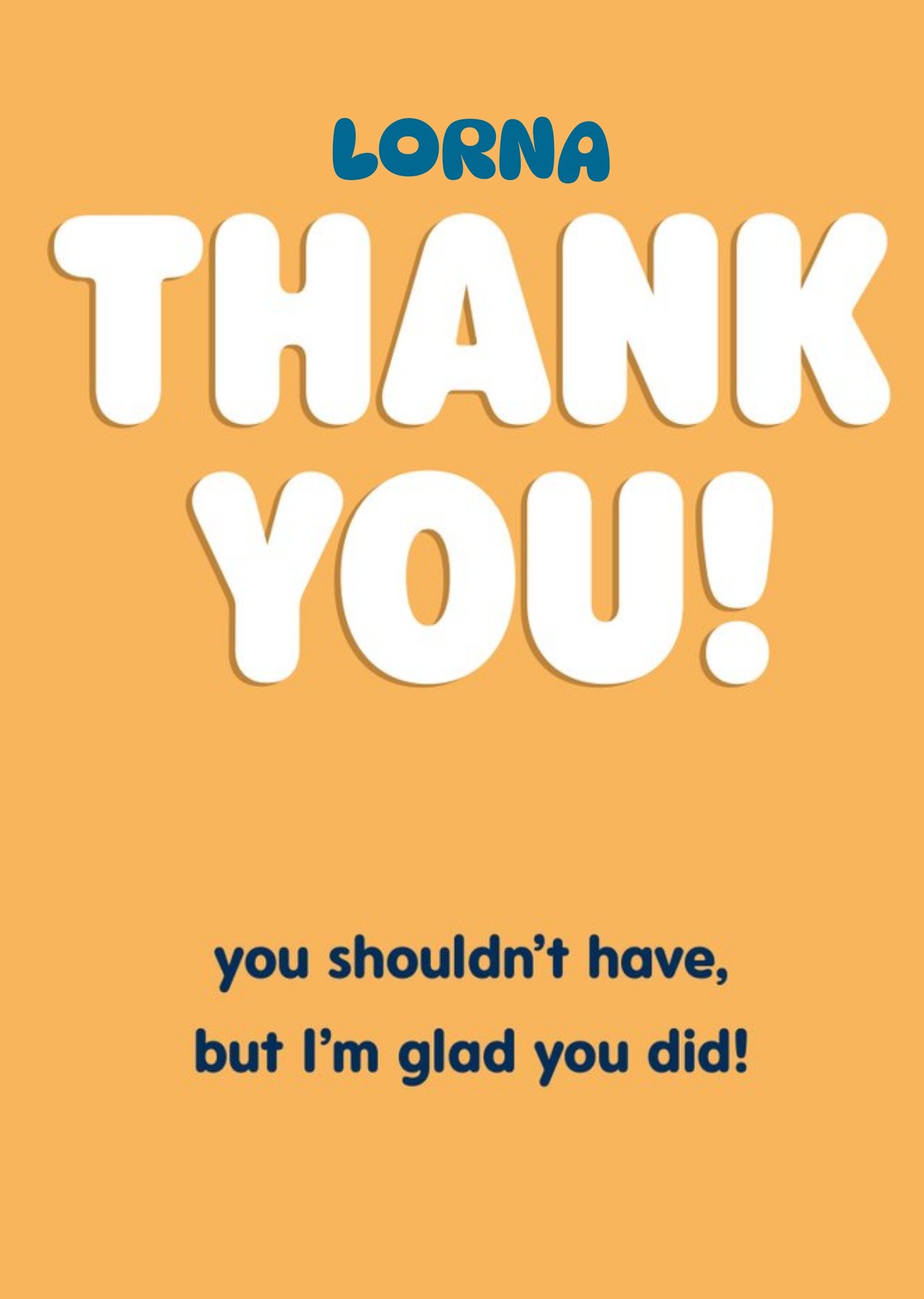 Thank You Card Ecard