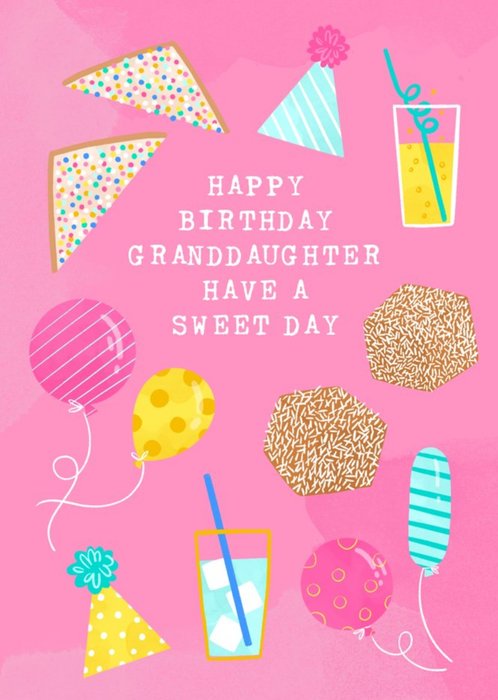 Kit and Caboodle Illustrated Granddaughter Birthday Australia Card