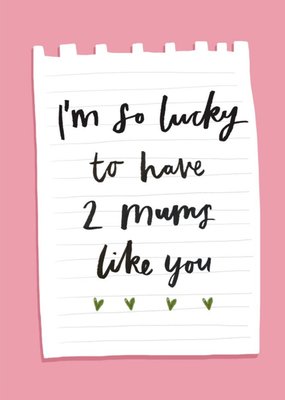 Sweet Sentiments Chloe Allum Notepad Mother's Day Card