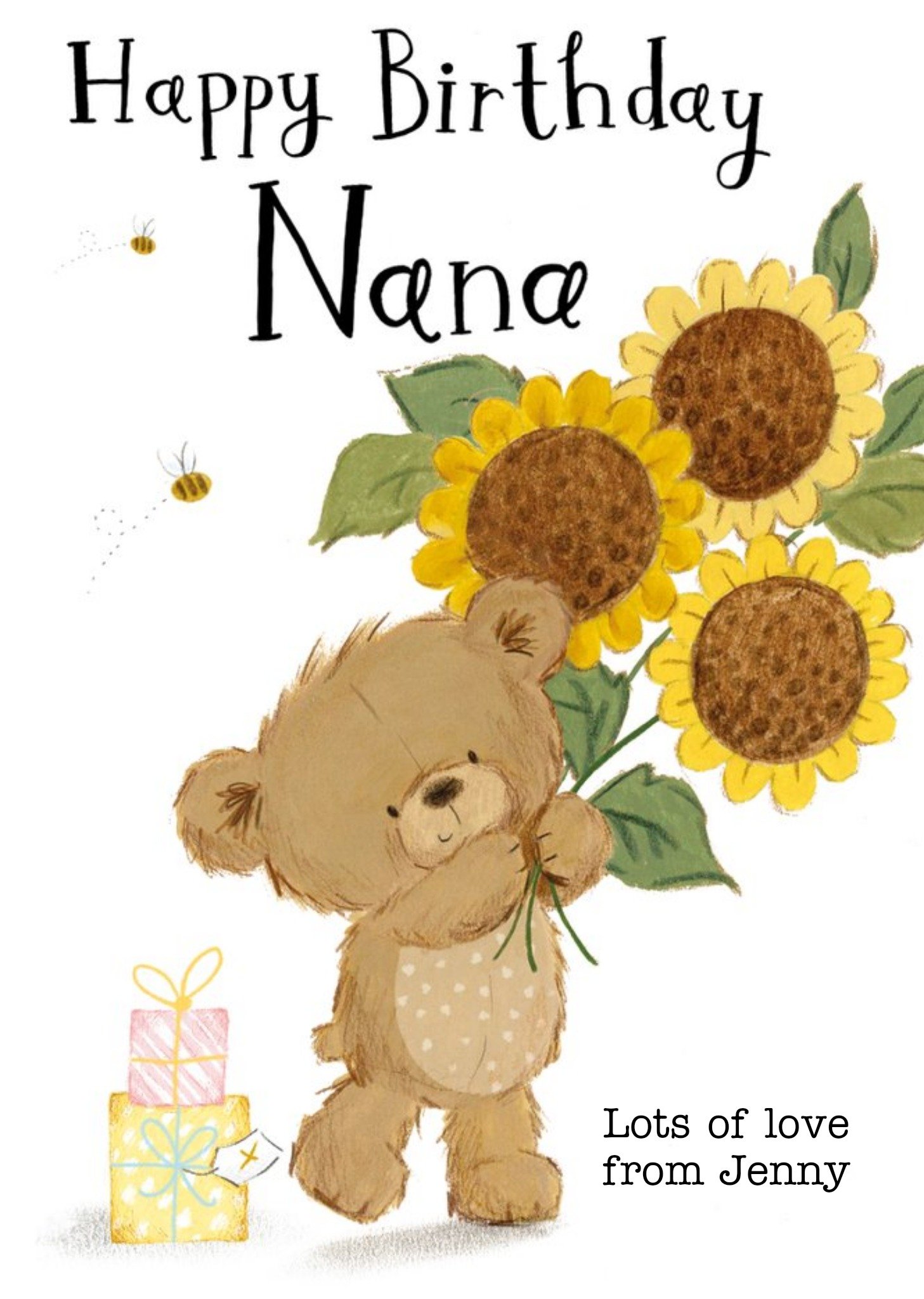 Clintons Happy Birthday Nana Card Ecard