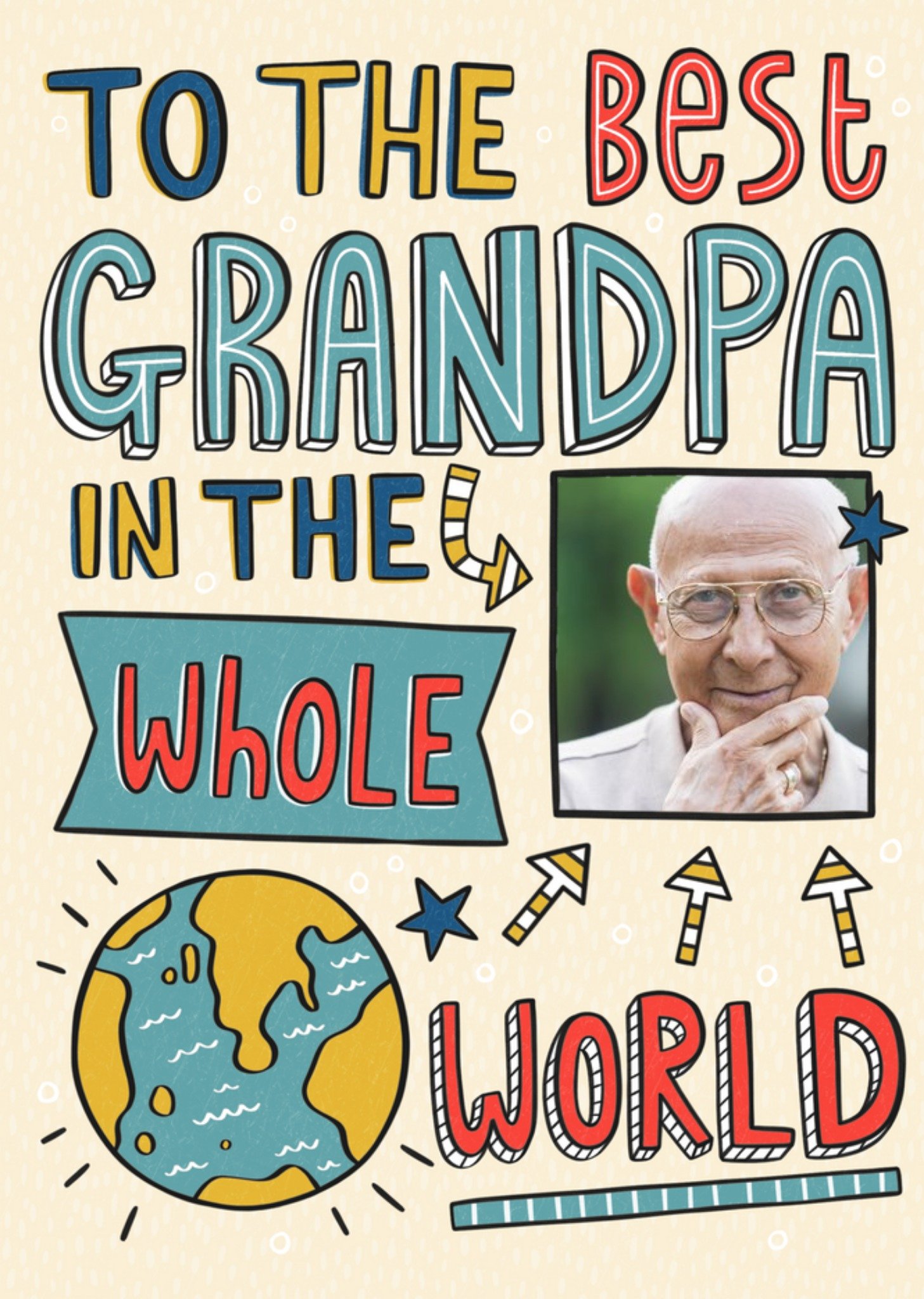 Cute Illustrations To The Best Grandpa In The Whole World Ecard