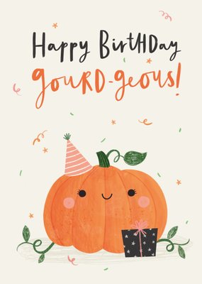 Happy Birthday Gourd-geous! Card