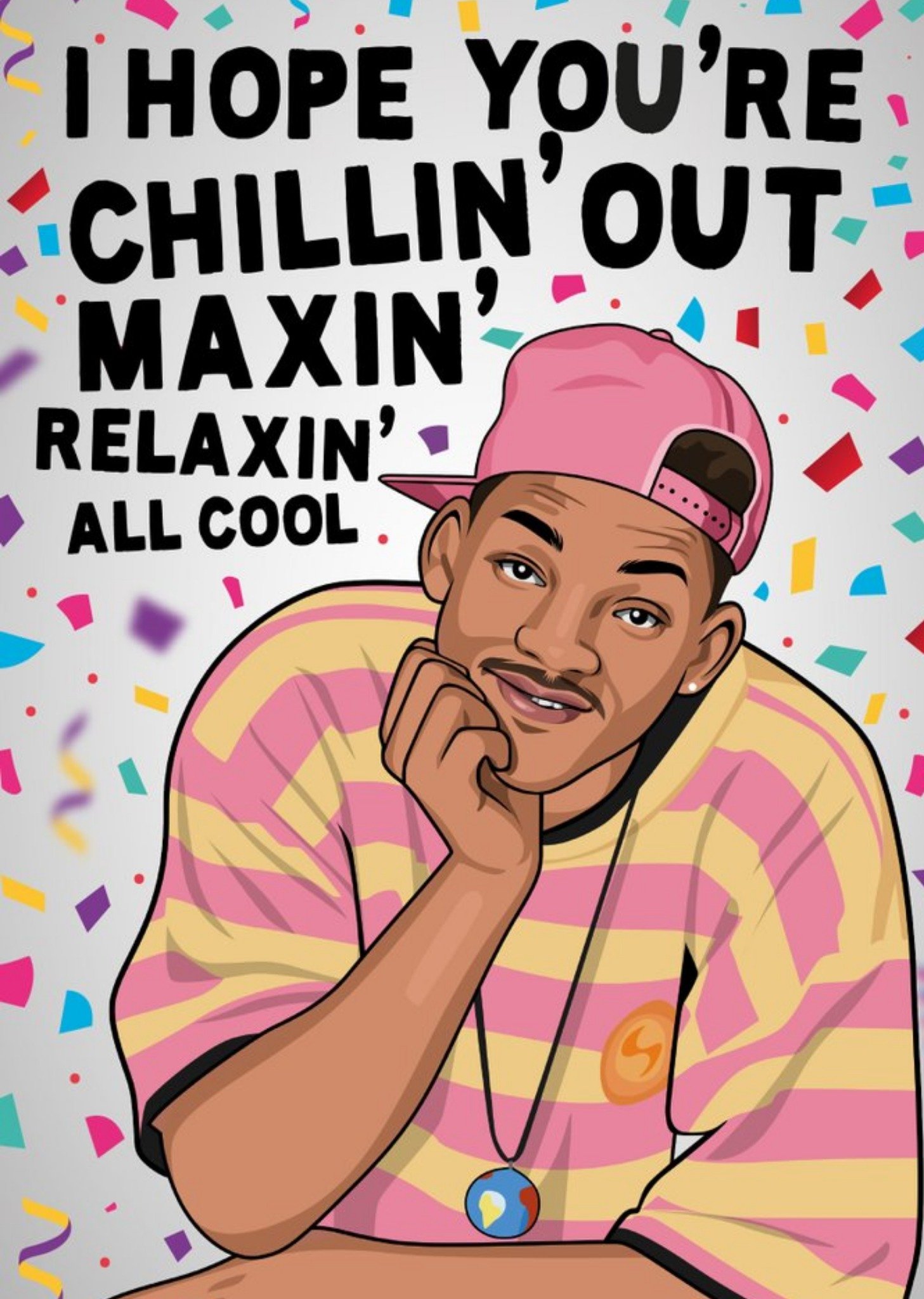 All Things Banter Chillin Out Maxin Relaxing All Cool Tv Card, Large