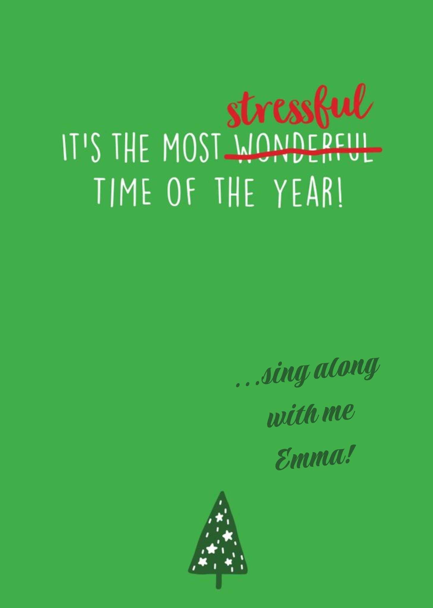 Funny Christmas Card - It's The Most Wonderful Time Of The Year Ecard