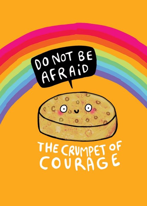 Illustrated The Crumpet Of Courage Card | Moonpig