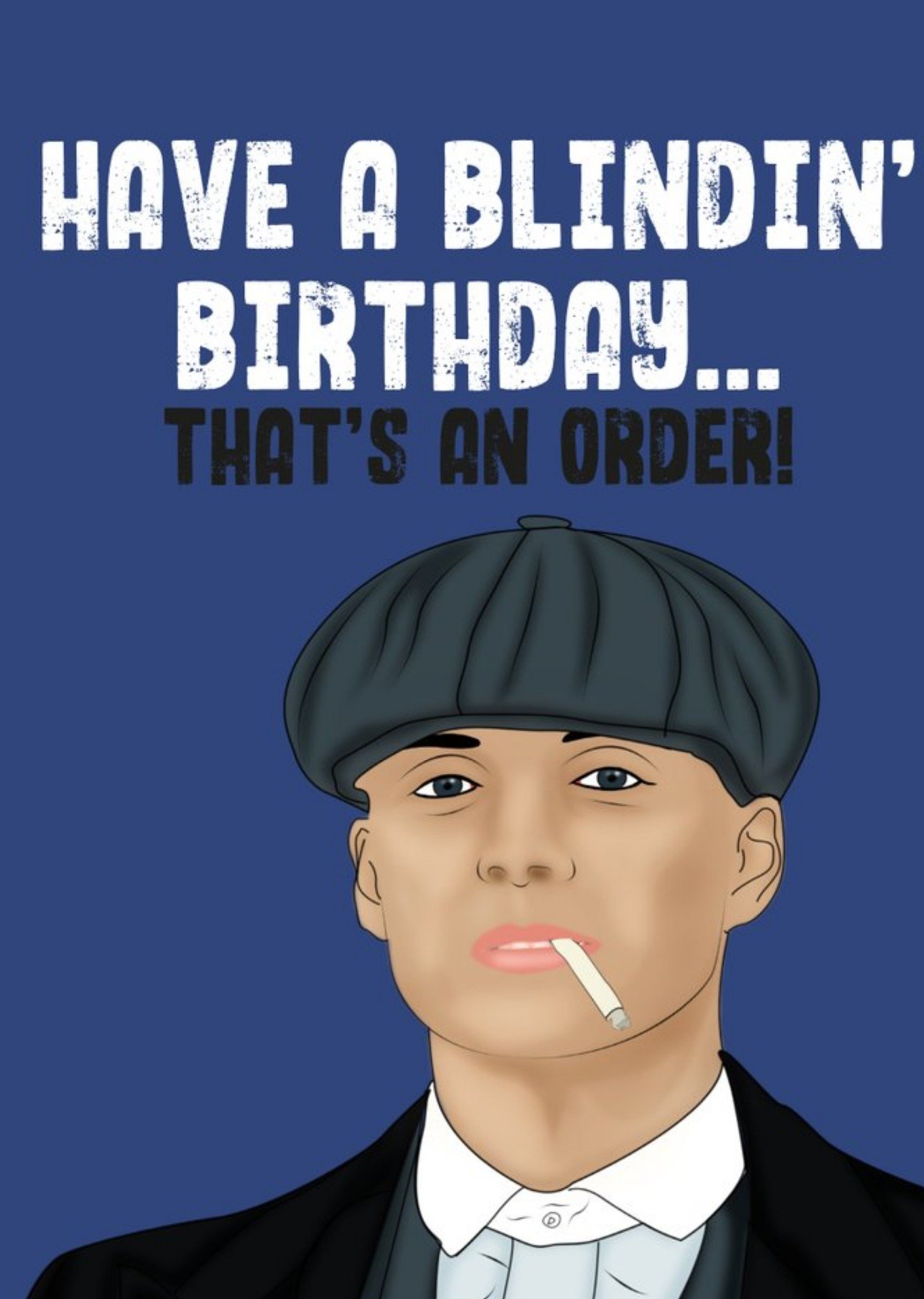 Filthy Sentiments Celebrity Have A Blindin Birthday Card, Large