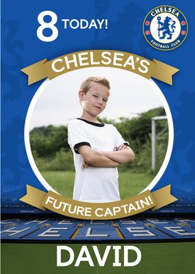 Chelsea FC Birthday Card - Chelsea's Future Captain!