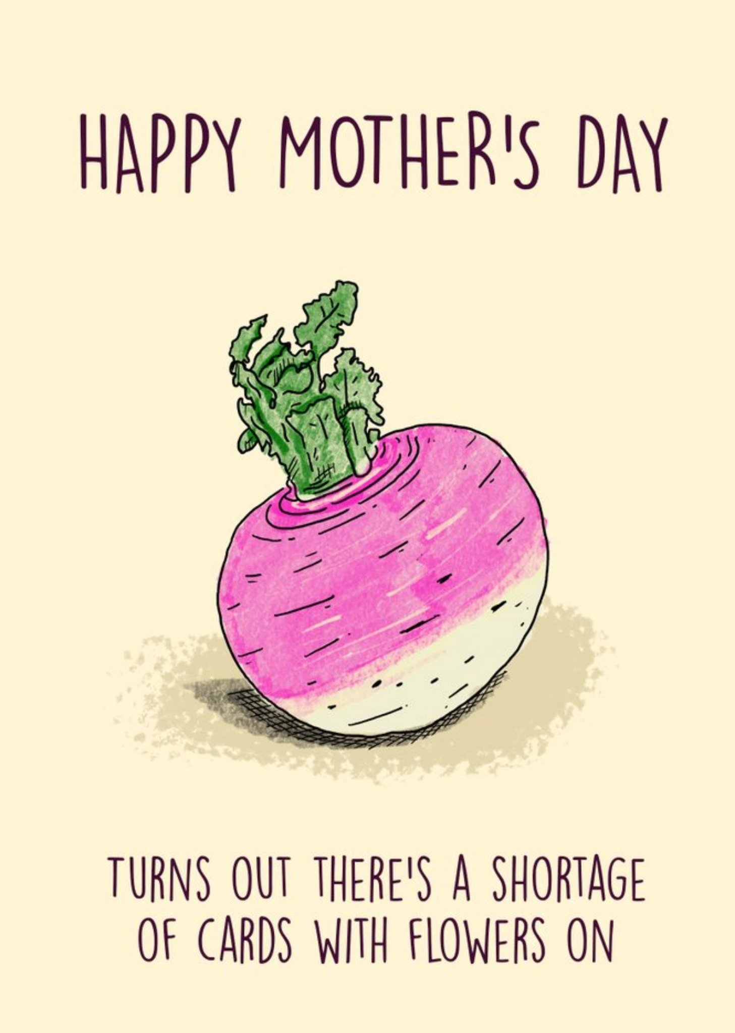 A Shortage Of Cards With Flowers On Mother's Day Card Ecard