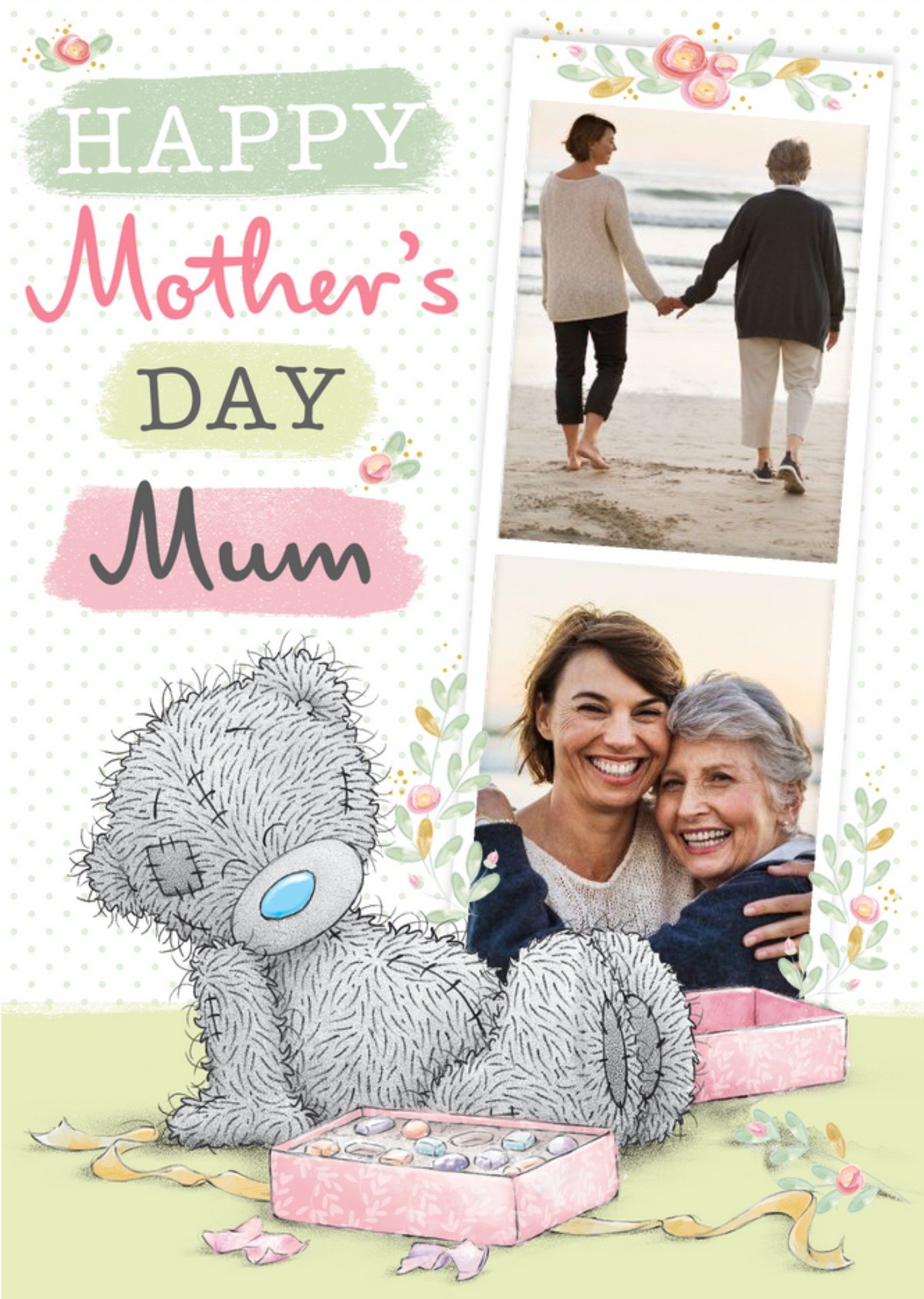 Me To You Mother's Day Card - Mum - Tatty Teddy - Photo Upload Card