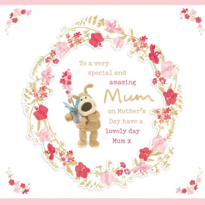 Cute Boofle Special and Amazing Mum Mother's Day Card