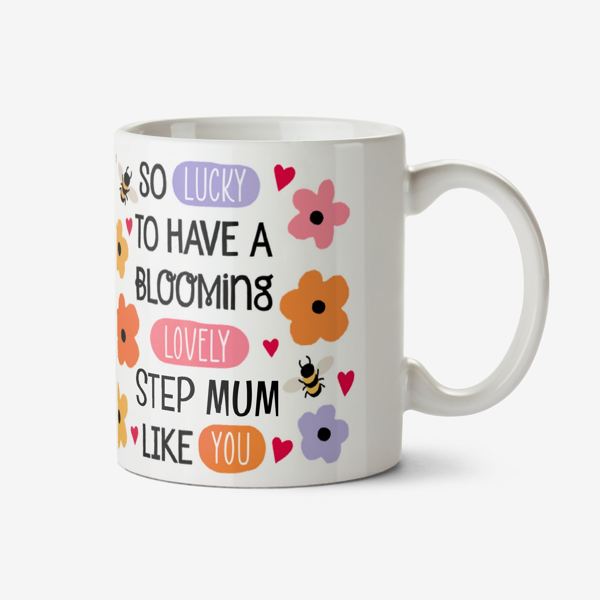 Blooming Lovely Step-Mum Mug Ceramic Mug