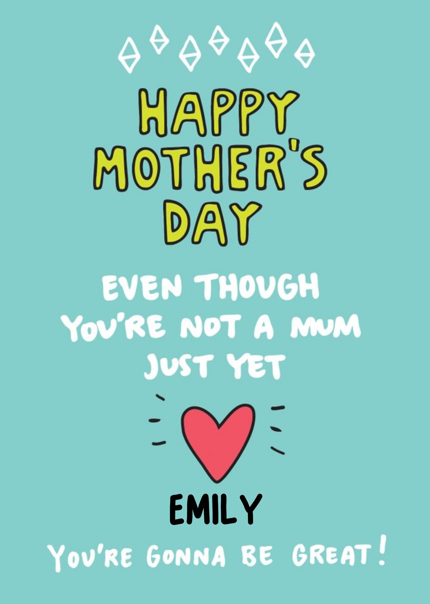 You Are Going To Be Great Mum-To-Be Mother's Day Card Ecard